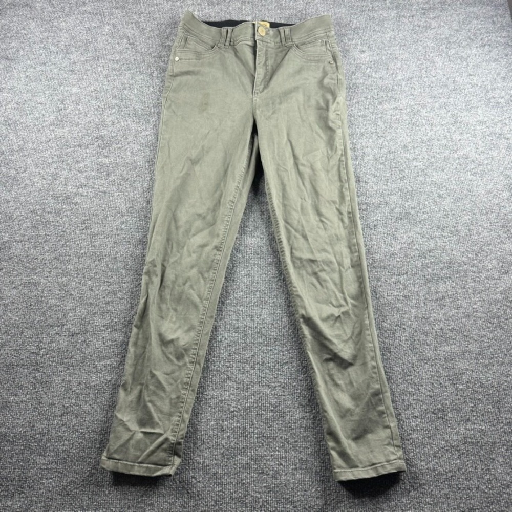 Democracy Jeans Womens 6 Green Ab Solution Skinny Slim Fit Cotton Stretch Casual